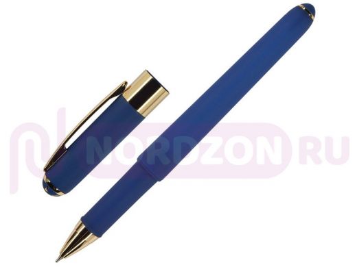Ручка шариковая BRUNO VISCONTI Monaco, темно-синий корпус, узел 0,5 мм, линия 0,3 мм, синяя, 20-0125