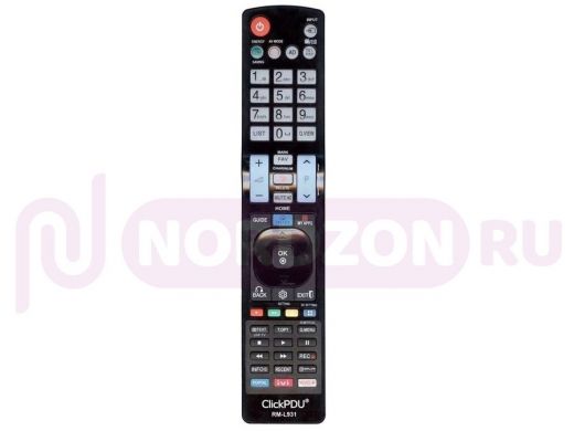 Телевиз. пульт универсальный ClickPdu RM-L931 для LG с кнопкой IVI под LCD SMART TV