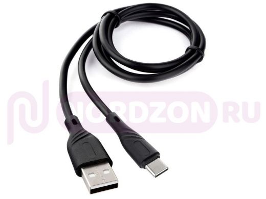 Шнур USB / Type-C Cablexpert CCB-USB2-AMCMO1-1MB, AM/Type-C,издание Classic 0.1,длина 1м,черный,2,0