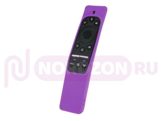 Универсальный силиконовый чехол  H06 Purple фиолетового цвета для пультов телевизора SAMSUNG Силикон