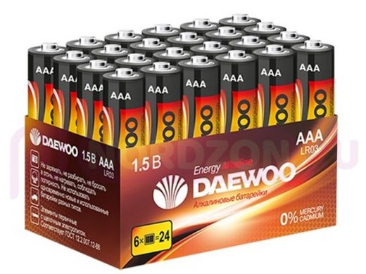 Батарейка LR03  Daewoo Energy  DB-4 (без блистера)