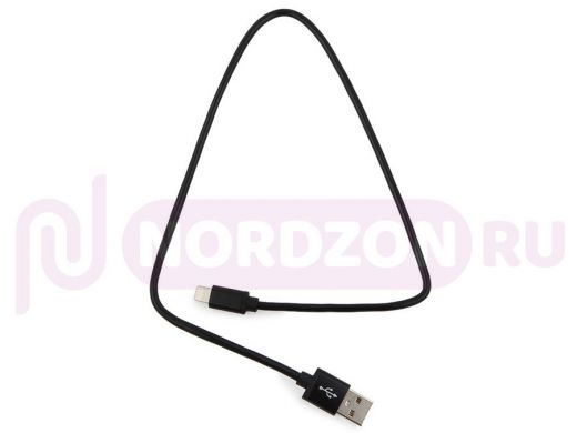 Шнур USB / Lightning (iPhone) Cablexpert CC-S-APUSB01Bk-0.5M чёрный