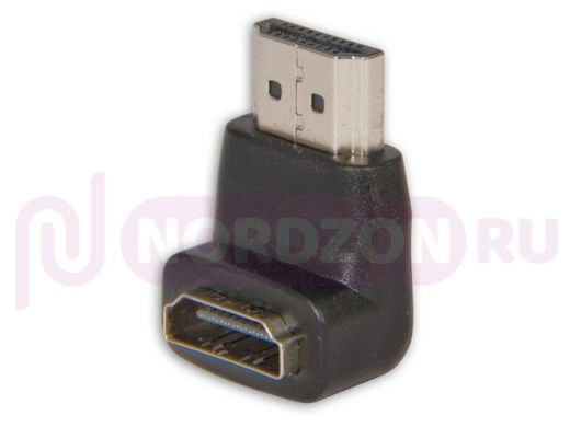 Адаптер (переходник) угловой HDMI розетка / HDMI вилка.   BW3336