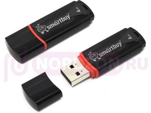Накопитель USB  32GB  Smartbuy  Crown Black