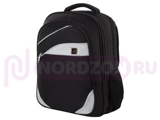 Рюкзак для школы и офиса BRAUBERG "Sprinter", разм. 46*34*21см, 30 л, ткань, серо-белый