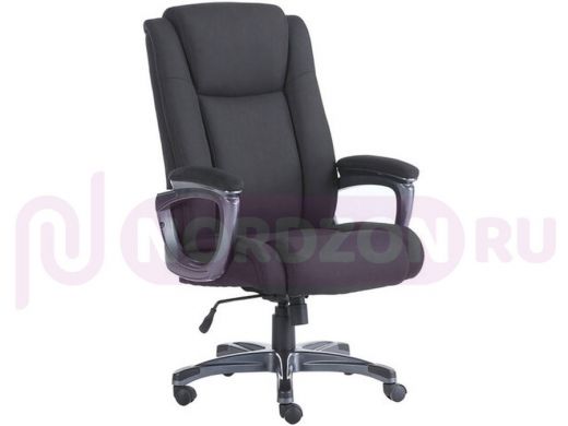 Кресло офисное BRABIX PREMIUM Solid HD-005, НАГРУЗКА до 180 кг, ткань, черное