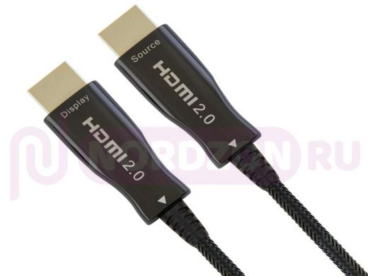 Шнур  HDMI / HDMI 80м  Cablexpert AOC Premium Series активный оптич. кабель HDMI, 80м, v2.0,19M/19M