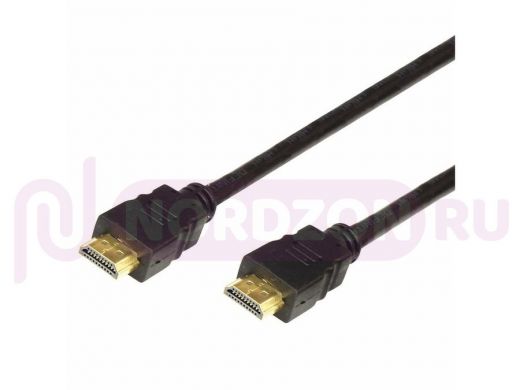 Шнур  HDMI / HDMI  5м  REXANT gold c фильтрами