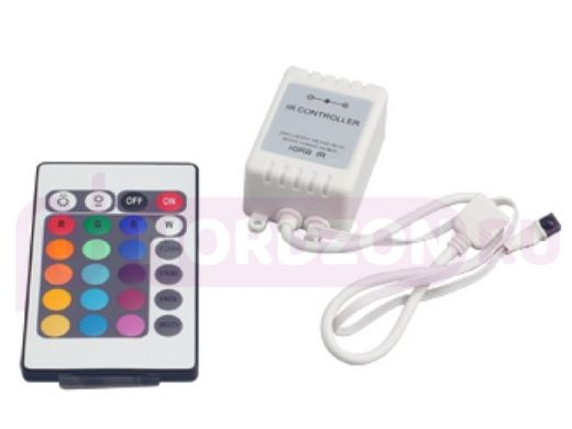 LED контроллер JaZZway  RGB ZC-1000RC 12V 3*2A=72W (IR) ИК пульт