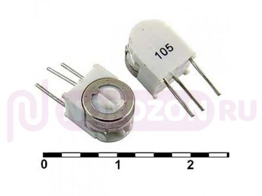 Резистор подстроечный 3329X 500R (СП3-19Б)