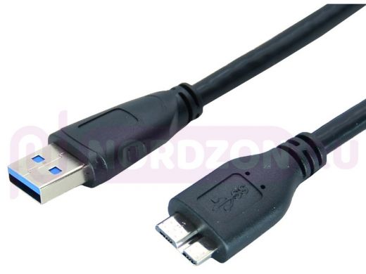 Шнур USB / Type-C Орбита OT-PCC20 кабель USB 3.0 для внешних жестких дисков (2м)