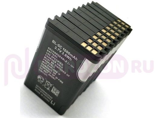 Аккумулятор BL-5C 1200 mAh (900 mAh) (УПАКОВКА 10шт) цена за 1шт