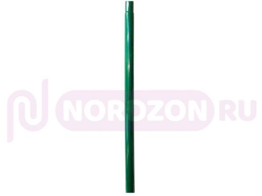 Трубостойка диаметром 51мм для крепления антенн "МАУРУК-110437" зелёная, обжата на 60 мм, 1метр