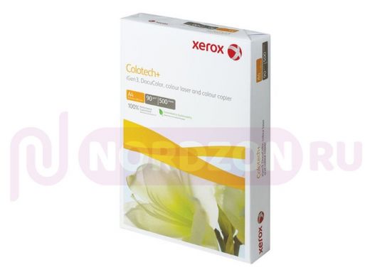 Бумага XEROX COLOTECH PLUS, А4, 90 г/м2, 500 л., для полноцветной лазерной печати, А++, Австрия, 170