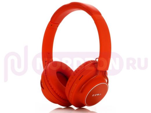 Bluetooth наушники с микрофоном (гарнитура)  EZRA BW03 Красные