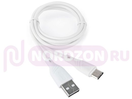 Шнур USB / Type-C Cablexpert CCB-USB2-AMCMO1-1MW, AM/Type-C,издание Classic 0.1,длина 1м,белый,2,0