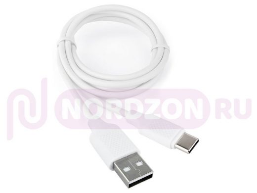 Шнур USB / Type-C Cablexpert CCB-USB2-AMCMO2-1MW, AM/Type-C,издание Classic 0.2,длина 1м,белый,2,0
