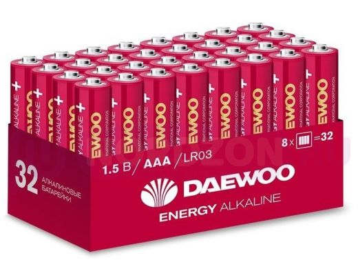 Батарейка LR03  Daewoo Energy   PACK-32