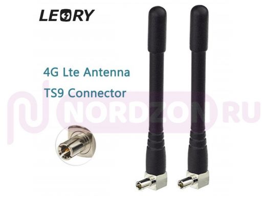 Антенна 3G/4G для модема (к.у.2Дб, L=7,5см, разъём TS9) (40489)