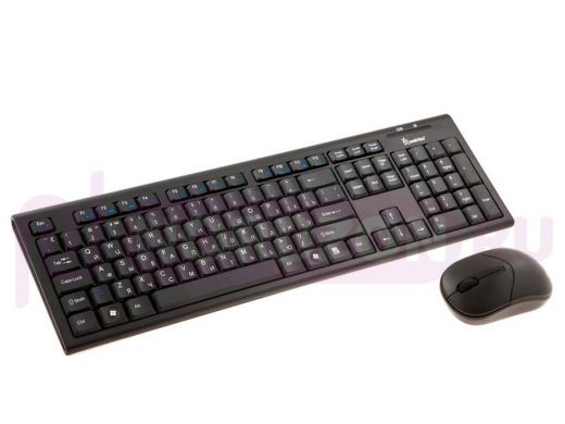 Беспроводной комплект клавиатура+мышь Smartbuy 23335AG черный (SBC-23335AG-K)