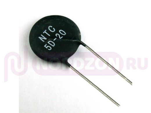 Термистор NTC MF58  1 МОм (+-5%), В:3950,  3х4мм