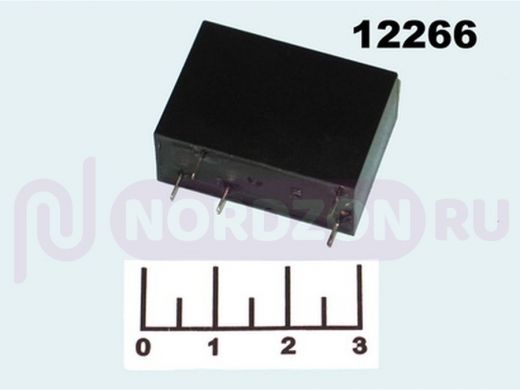 Электромагнитное реле  HLS-14F1L (DC 5V-10A-1C) 29x12,6x20,6 контакты  под пайку'