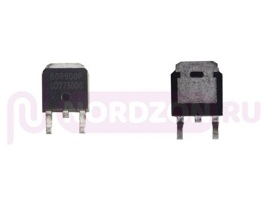 Транзистор 60R900P (MMD60R900P) (TO252) импортный  (MOS-FET/IGBT) полевой, подходит для замены 60R60