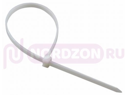 200х3,0мм кабельный хомут (стяжка) белая (100 шт)