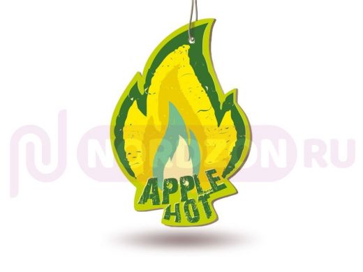 Ароматизатор AVS AFP-010 Fire Fresh (аром. Apple Hot/Яблоко) (бумажные)