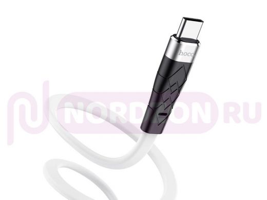 Шнур USB / Type-C HOCO X53 Белый кабель USB 2.4A (TYPE C) 1м