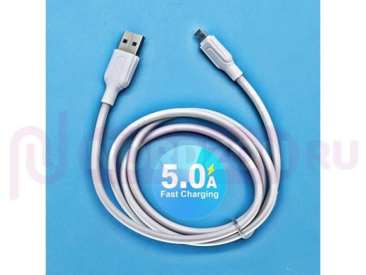 Кабель микро USB (AM/microBM)  1.0 м Орбита OT-SMM52 Белый кабель USB 5A