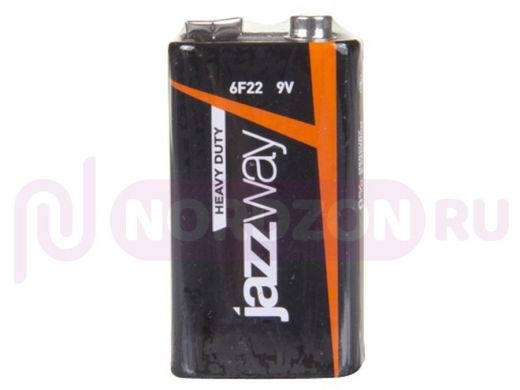 Батарейка (элемент питания) 6F22  JAZZway Heavy Duty
