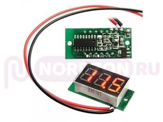 Цифровые постоянного тока 3-Digit module Red LED (4.5-30V)