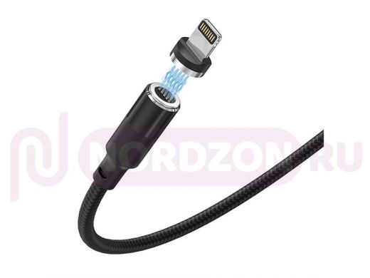 Шнур USB / Lightning (iPhone) EZRA DC39 кабель магнитный USB 3A (iOS Lighting) 1.2м