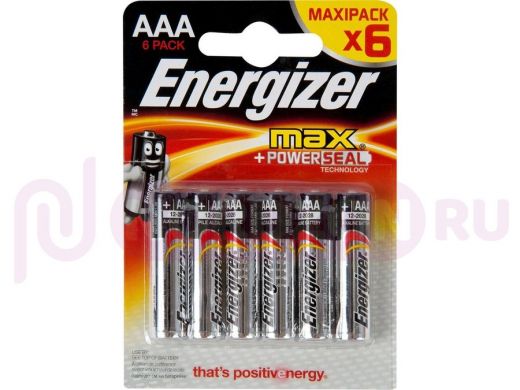 Батарейка LR03  Energizer Max Plus BL-6