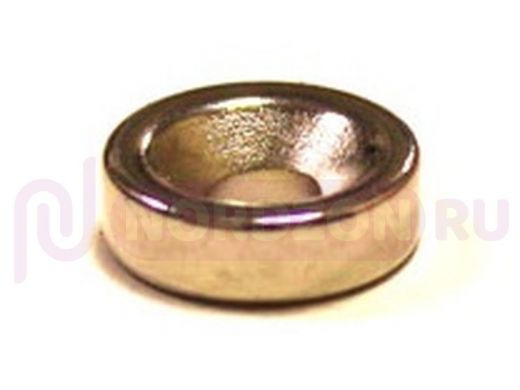 Неодимовый магнит; диск   10х3мм с зенковкой 3,5/7мм "MAGNEOD-140860" (1,2кг)
