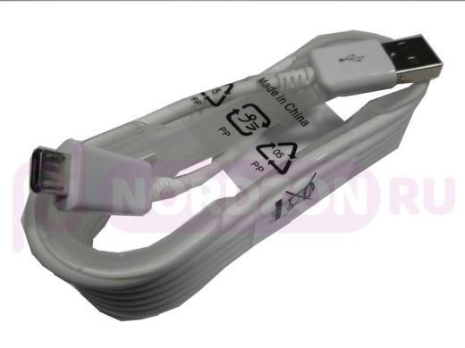 Кабель микро USB (AM/microBM)  1.5м цветные (Nokia/HTC) толстый, намотка на овал