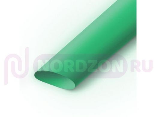 Термоусадочная трубка 1,6/0,8мм (1 м) зелёная, Raychman