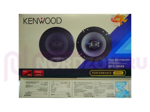 АвтоДинамики KENWOOD 16sm 300w800wKFC-1654S/1657 решет в комплекте 2шт