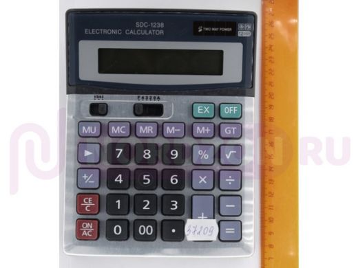 Калькулятор SDC-1238 (настольн.,12 разр.,двойное пит.)