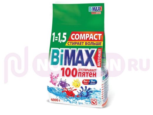 Стиральный порошок-автомат 6 кг, BIMAX (Бимакс) 