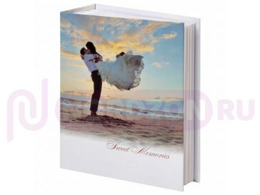 Фотоальбом BRAUBERG "Влюбленные у моря" на 304 фото 10х15см, твердая обложка, термосклейка