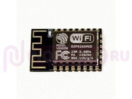 Модуль: UART - WIFI на ESP8266 (ESP-12E, PCB антенна, ADC)