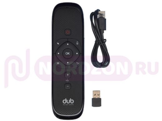 Телевиз. пульт ClickPdu Dub X3 Air Mouse (Аэромышь) MAGIC CONTROL, Клавиатура на английском языке,