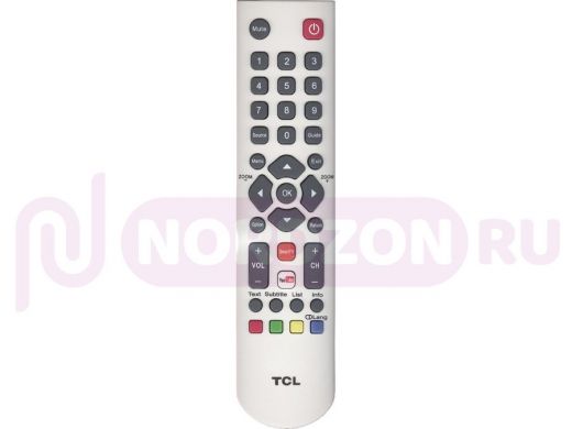 Телевиз. пульт ERISSON RC2000E02 YOUTUBE (WHITE) SMART TV