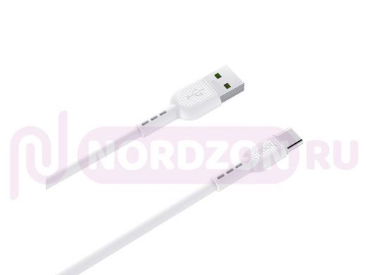 Шнур USB / Type-C HOCO X33, AM/Type-C, белый, 1м, 5А