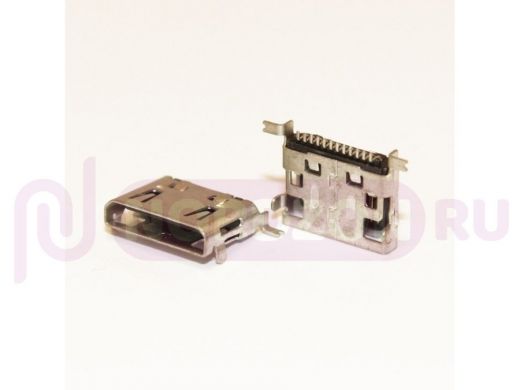 Разъём компьют: гнездо mini-USB 12pin, на плату