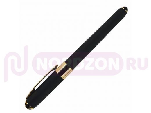 Ручка шариковая BRUNO VISCONTI MONACO, черный корпус, узел 0,5 мм, линия письма 0,3 мм, синяя, 20-01