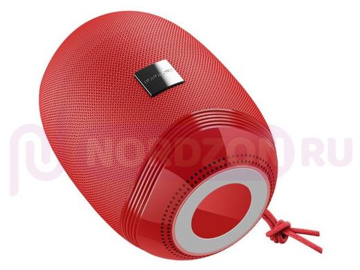 Колонка Borofone BR6 Miraculous, Bluetooth, 5Вт, microSD, USB, AUX, FM, красная