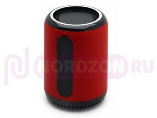 Колонка SH SLC-061, Bluetooth, MicroSD, FM, с карабином, красная